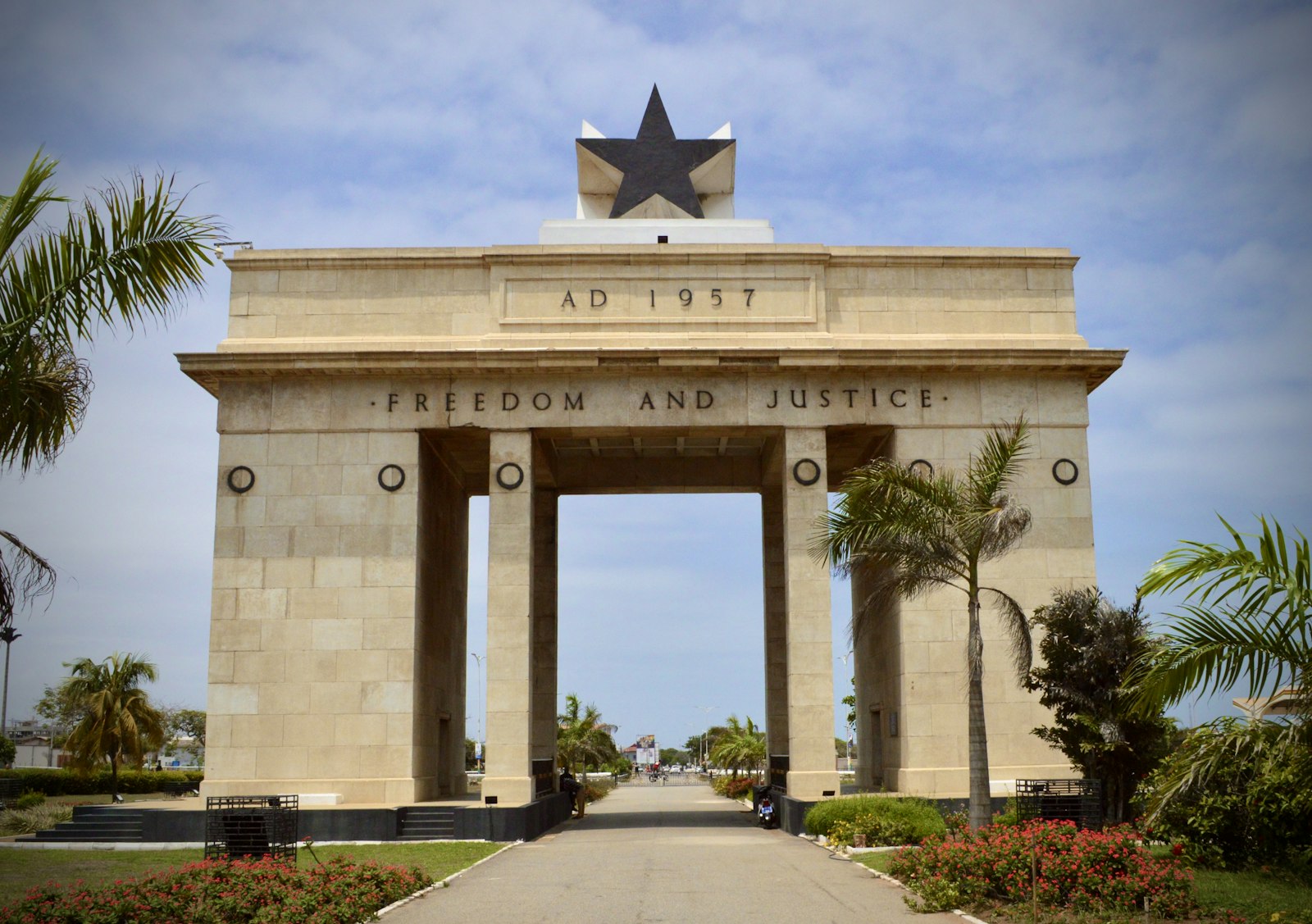 Independence Arch at Black Star Square in Accra, Ghana